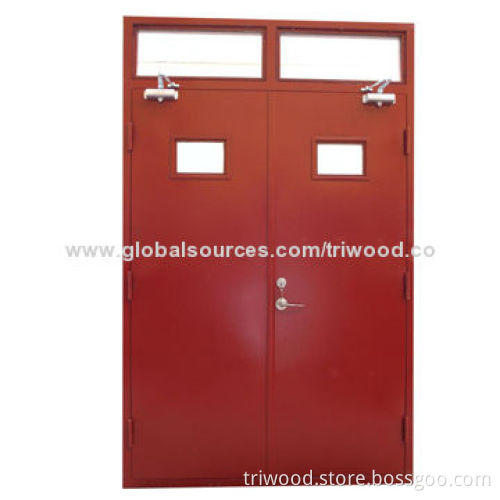 Metal Fire Rated Door with Perlite Core and Powder Coated to Suit 0.5H, 1H, 1.5H's Fire Rating